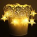 Crystal Star LED Fairy String Lights - 3m