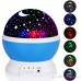 Star Moon Light Rotating Projector Lamp