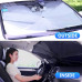 High Quality Umbrella Style Car Windshield Sun Shade Protector