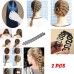 Pack of 2 French Hair Braiding Tool