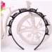 Fashionable Double Layer Hair Band Twist Front Hair Claw Clips