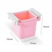 Under Table Hidden Retractable Office Desk Adhesive Dustbin