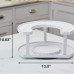 Spice Spinner Two Tiered Adjustable Cabinet Organizer 